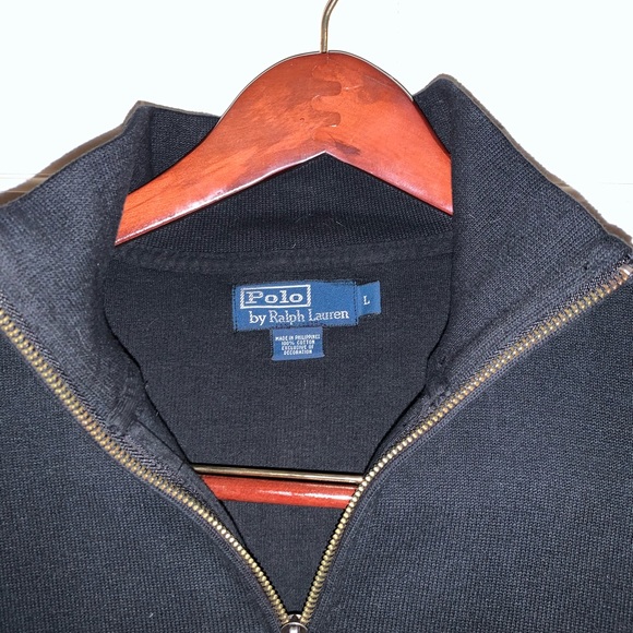 Polo Ralph Lauren sweater 1/4 zip - Picture 2 of 3